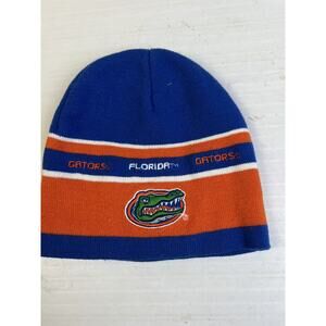 Florida Gators Beanie Knit Hat Unisex Youth Blue Orange College Team Pride